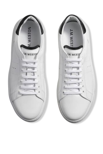 On Time Leather Sneakers